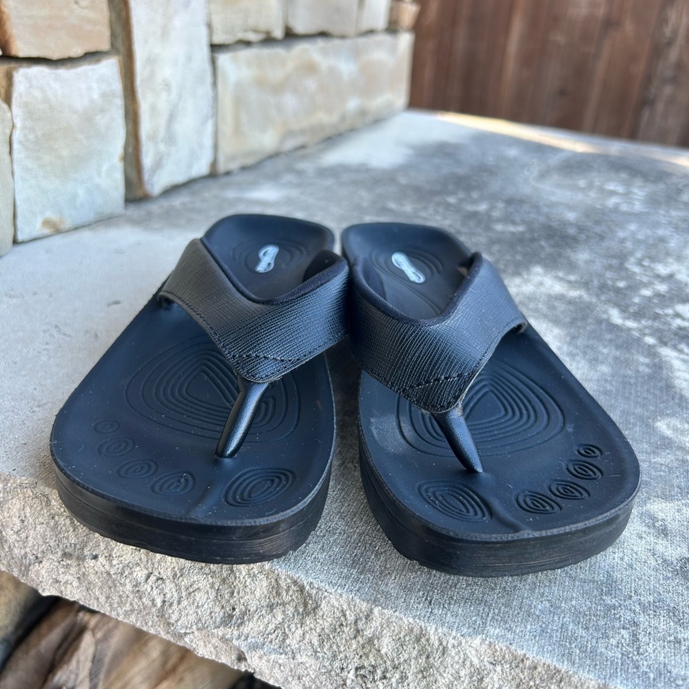 Aerothotic Fallon Arch Support Flip Flops Orthopedic Lightweight Sandal Sz-36  E - Picture 5 of 13
